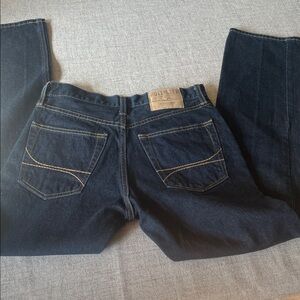 Hollister Ladies Deep Indigo Straight Jeans